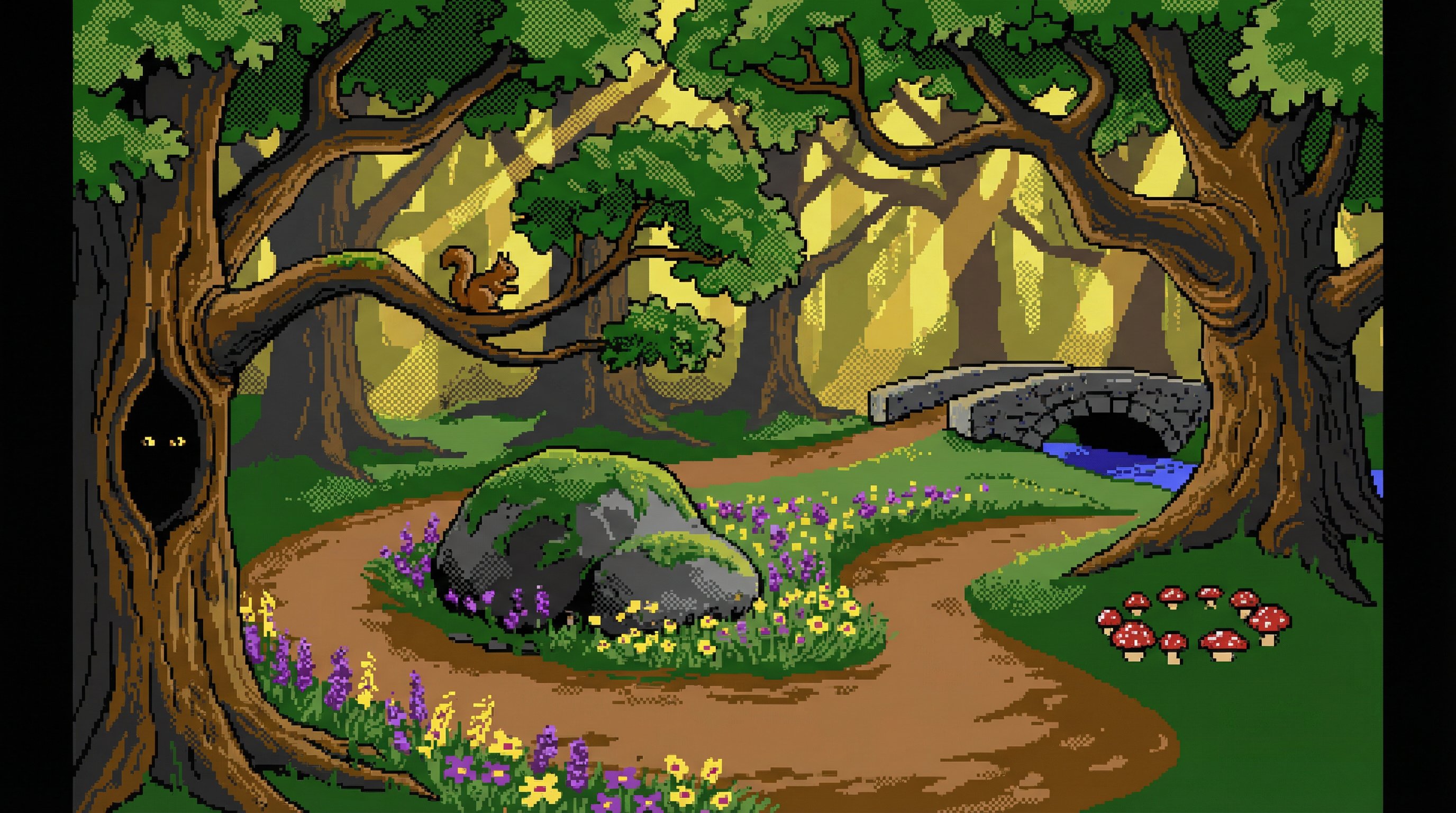 King's Quest Forest Path